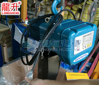 KD-1環鏈電動葫蘆實物圖 KD-1環鏈電動葫蘆實物圖